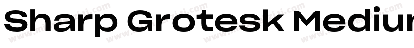 Sharp Grotesk Medium字体转换